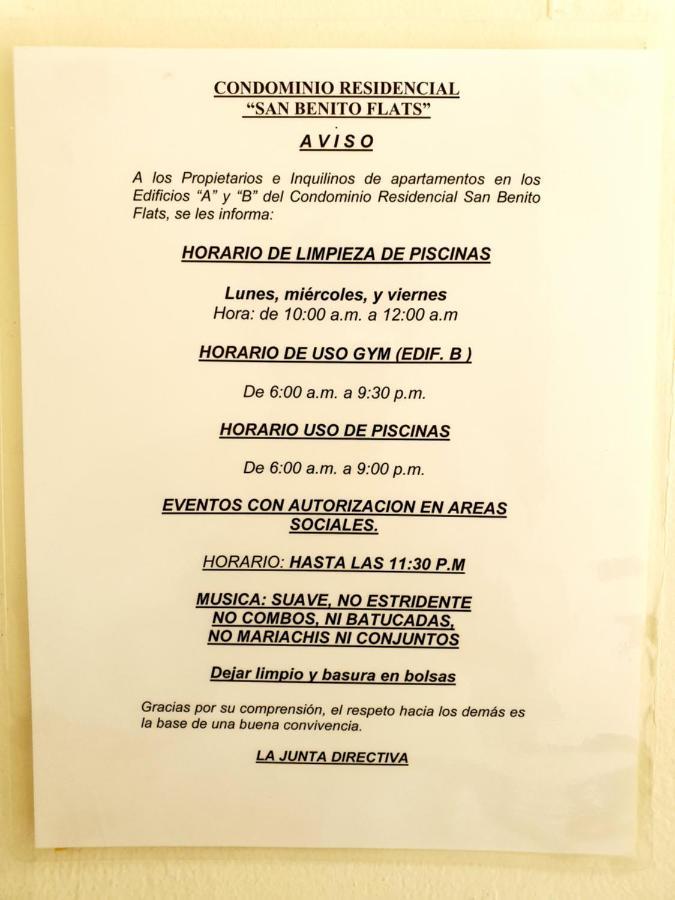 Appartamento San Benito Flats Wifi 50mg - 4 Huespedes - Parqueos